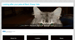 Desktop Screenshot of blacksheepvets.co.uk
